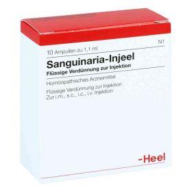 Sanguinaria Injeel Ampullen (10 stk) – PZN 903015 из Германии