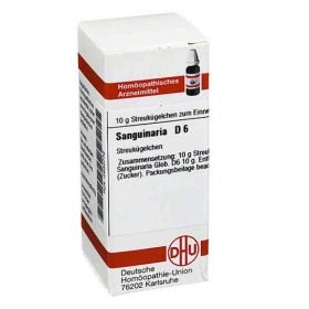Sanguinaria D 6 Globuli (10 g) – PZN 2930772 из Германии