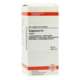 Sanguinaria D 6 Tabletten (200 stk) – PZN 2930826 из Германии