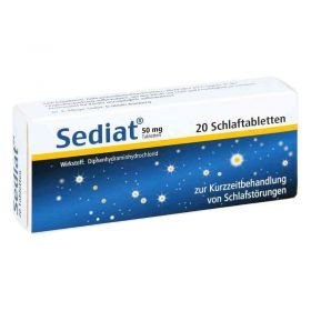 Sediat 50mg (20 stk) – PZN 3280595 из Германии
