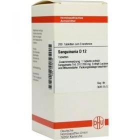 Sanguinaria D 12 Tabletten (200 stk) – PZN 4235705 из Германии
