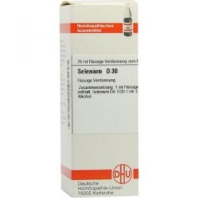 Selenium D 30 Dilution (20 ml) – PZN 4236308 из Германии