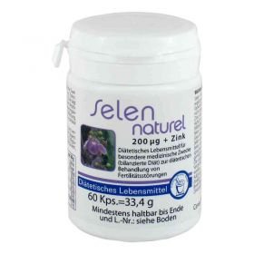 Selennaturel 200 [my]g + Zink Kapseln (60 stk) – PZN 4922340 из Германии
