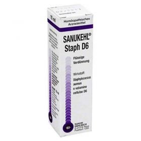 Sanukehl Staph D 6 Tropfen (10 ml) – PZN 7403008 из Германии