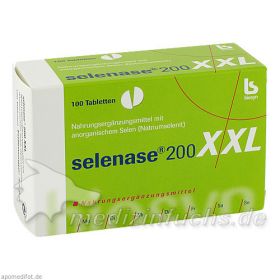 selenase 200 XXL Tabletten, 100 ST – PZN 1034604 из Германии