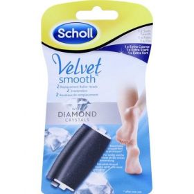 SCHOLL Velvet smooth Expr.Pedi Ers.Ro.ex.sta.+fein, 2 ST – PZN 10749986 из Германии