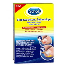 Scholl Eingewachsene Zehennägel Clips & Spray (1 stk) – PZN 12644197 из Германии