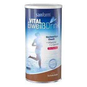 Sanform vital Eiweiss Drink Schokolade Pulver (420 g) – PZN 12903888 из Германии