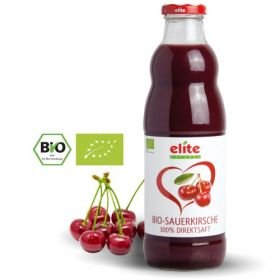 Sauerkirsche 100% BIO Direktsaft elite Naturel, 700 ML – PZN 13514717 из Германии