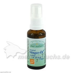 Sänger-Öl Dr.Weihofen pur natur, 30 ML – PZN 1486068 из Германии