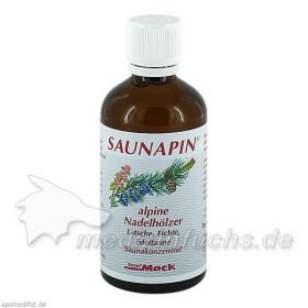 SAUNAPIN ALPINE NADELHOELZ, 100 ML – PZN 1642516 из Германии