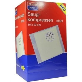 Saugkompressen steril 10x20cm, 25 ST – PZN 1687329 из Германии