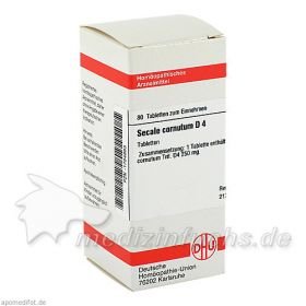 SECALE CORNUT D 4, 80 ST – PZN 1784883 из Германии