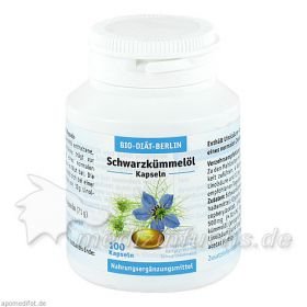 Schwarzkümmelöl Kapseln Bio-Diät, 100 ST – PZN 196227 из Германии