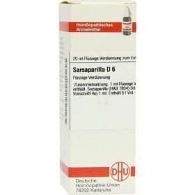 SARSAPARILLA D 6, 20 ML – PZN 2105499 из Германии