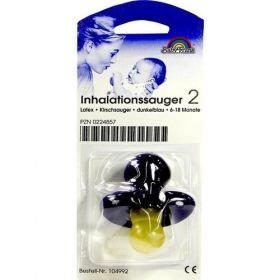 Sauger Inhalation Kirsche 6-18M blau, 1 ST – PZN 224857 из Германии
