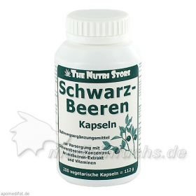 Schwarz Beeren Kapseln, 200 ST – PZN 2262276 из Германии