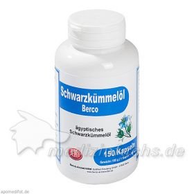 Schwarzkümmelöl BERCO, 150 ST – PZN 2417796 из Германии