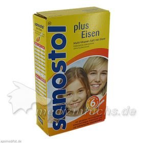 Sanostol Plus Eisen, 230 ML – PZN 2471005 из Германии