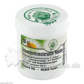 SCHWEDENKRAEUTERSALBE, 100 ML – PZN 2483741 из Германии
