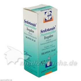 SEDOTUSSIN Hustenstiller, 30 ML – PZN 2517204 из Германии