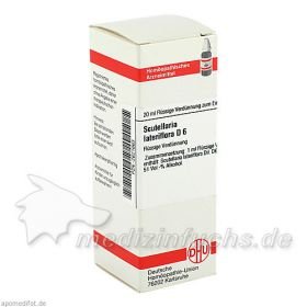 SCUTELLARIA LAT D 6, 20 ML – PZN 2621663 из Германии