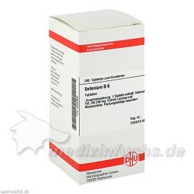 SELENIUM D 6, 200 ST – PZN 2635866 из Германии