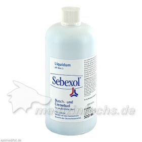 SEBEXOL LIQUIDUM DUSCH+CRE, 500 ML – PZN 2705354 из Германии