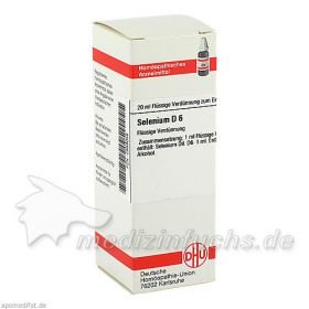 SELENIUM D 6, 20 ML – PZN 2889058 из Германии