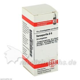SARSAPARILLA D 6, 10 G – PZN 2930855 из Германии