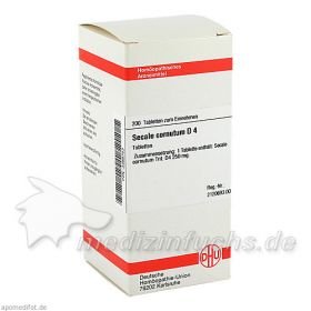 SECALE CORNUT D 4, 200 ST – PZN 3486753 из Германии