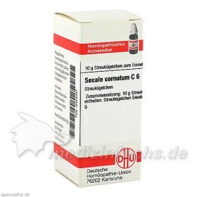Secale cornutum C 6, 10 G – PZN 354287 из Германии