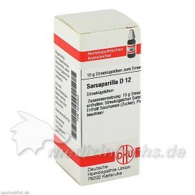 SARSAPARILLA D12, 10 G – PZN 4235823 из Германии