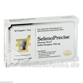 SelenoPrecise 100ug Pharma Nord, 60 ST – PZN 449378 из Германии