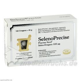 SelenoPrecise 100ug Pharma Nord, 150 ST – PZN 449384 из Германии