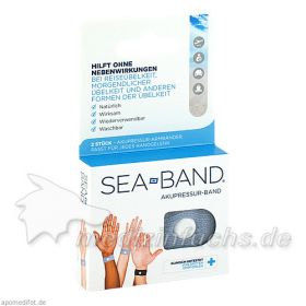 SEA-BAND Akupressurband f. Erwachsene, 2 ST – PZN 4847259 из Германии