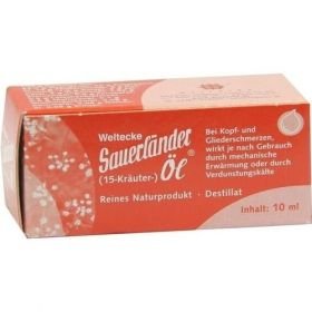 SAUERLAENDER 15 KRAEUTER, 10 ML – PZN 4925462 из Германии