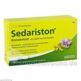 SEDARISTON KONZENTRAT, 30 ST – PZN 4991772 из Германии
