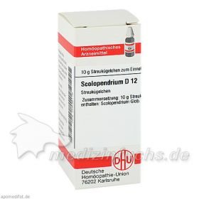 SCOLOPENDRIUM D12, 10 G – PZN 546118 из Германии