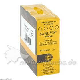 Sanuvis, 3X80 ST – PZN 572067 из Германии