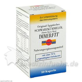Schwarzkümmelöl IMMERFIT, 50 ST – PZN 6304391 из Германии