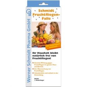 Schmidt Fruchtfliegenfalle m.Pheromon Wirkstoffpla, 1 ST – PZN 66507 из Германии