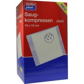 Saugkompressen steril 10x10cm, 50 ST – PZN 6706385 из Германии