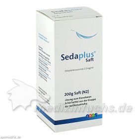 Sedaplus Saft, 200 G – PZN 6785798 из Германии