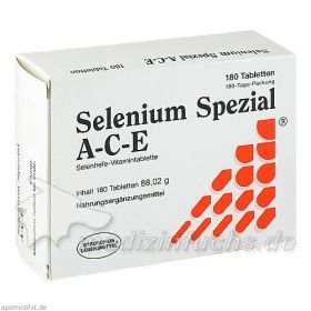 Selenium Spezial A-C-E, 180 ST – PZN 7267137 из Германии
