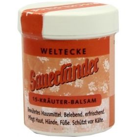 SAUERLAENDER 15 KRAEUTER BALSAM, 50 ML – PZN 7632720 из Германии