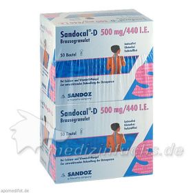 Sandocal-D 500/440, 100 ST – PZN 848486 из Германии
