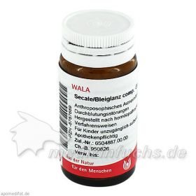SECALE/BLEIGLANZ COMP, 20 G – PZN 8787689 из Германии