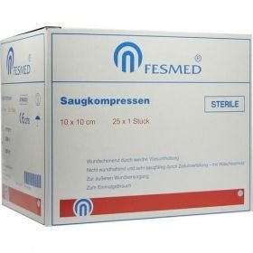 Saugkompresse 10x10cm steril, 25X1 ST – PZN 8828810 из Германии