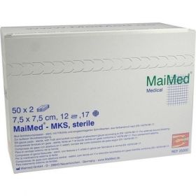 Schlitzkompressen 7.5x7.5 12-fach steril, 50X2 ST – PZN 8888982 из Германии